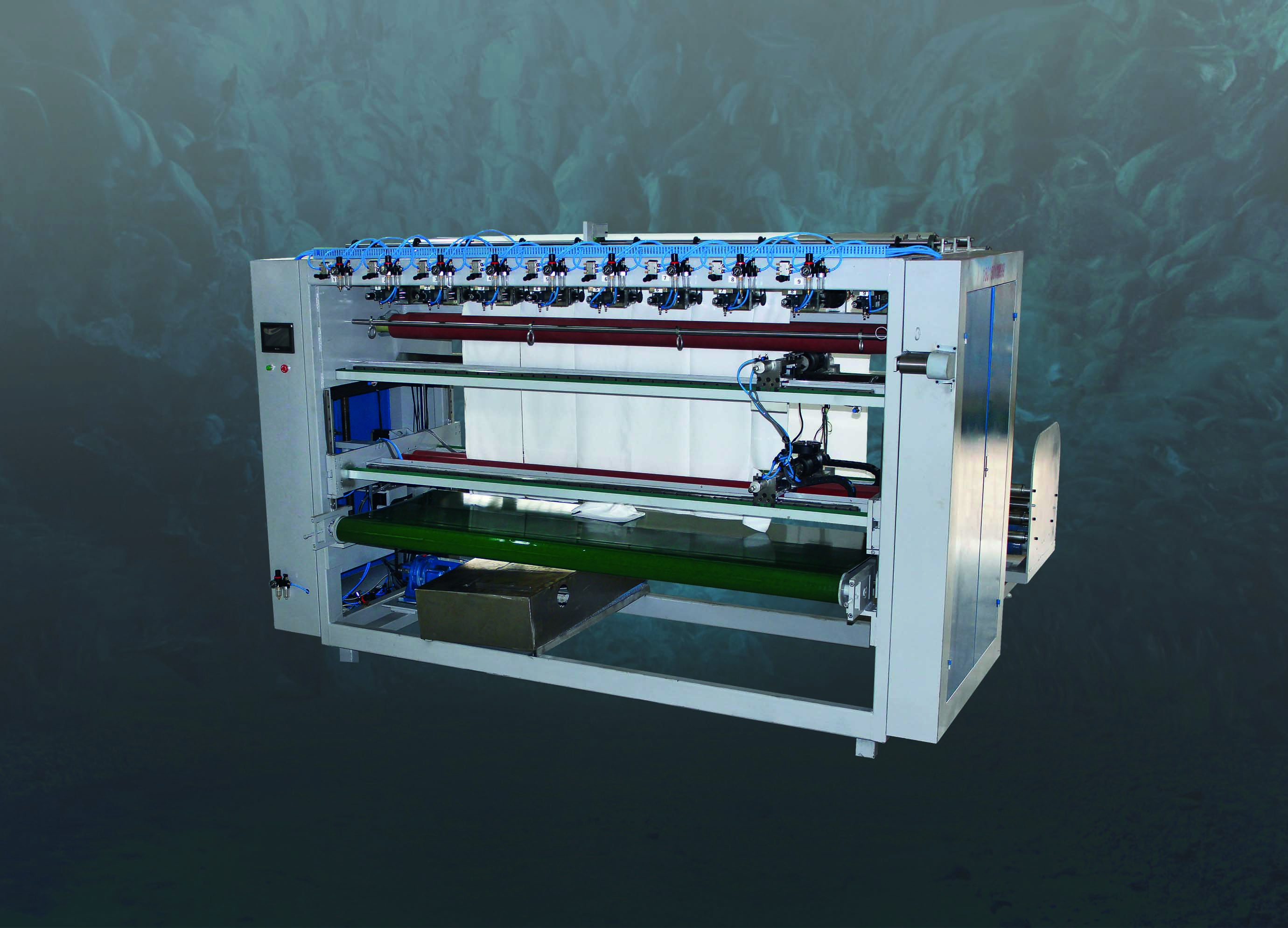 Ultrasonik en boy kesim makinesi 