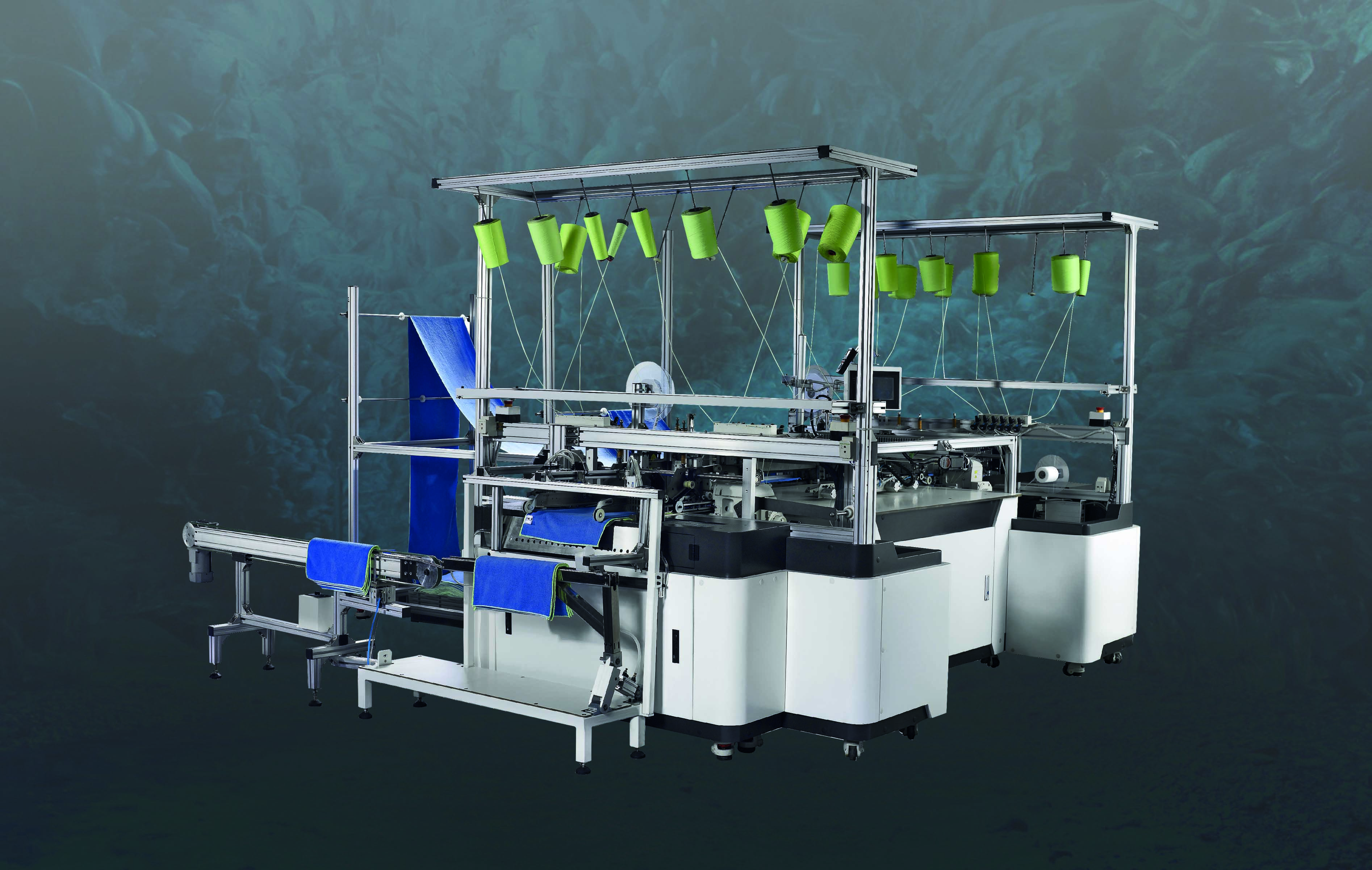 TAM OTOMATİK TEMİZLİK BEZİ MAKİNESİ ET-5810s